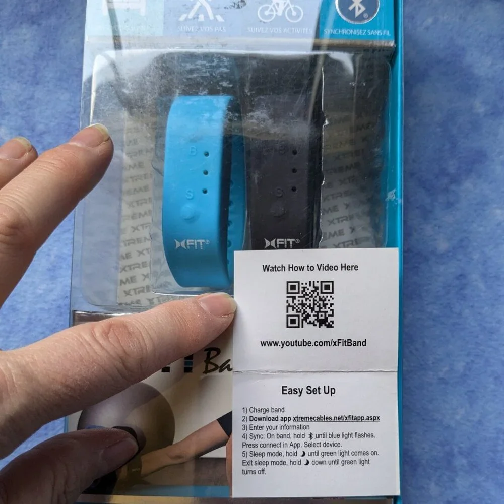 XFit Band black turquoise